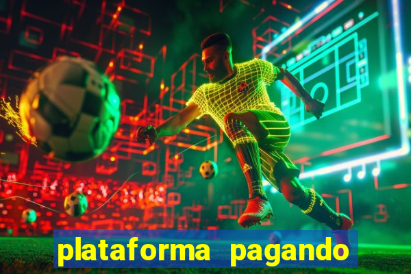 plataforma pagando no cadastro